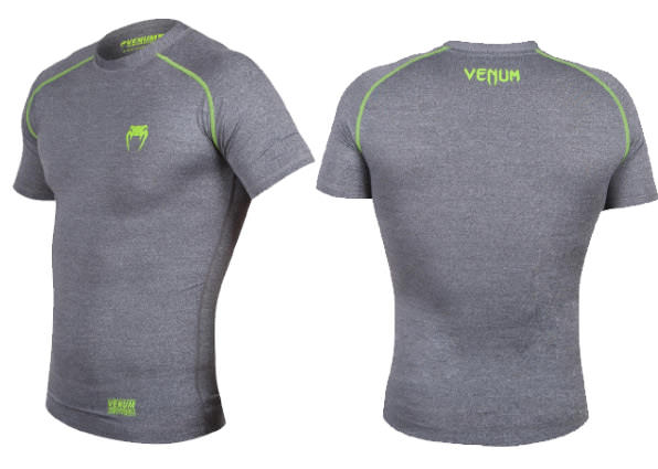 contender 2 0 grey t shirt de compression venum de venum contender 2 0 grey t shirt de compression venum de venum