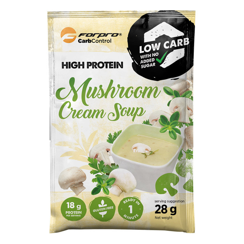 High Protein Soup Mushroom Cream