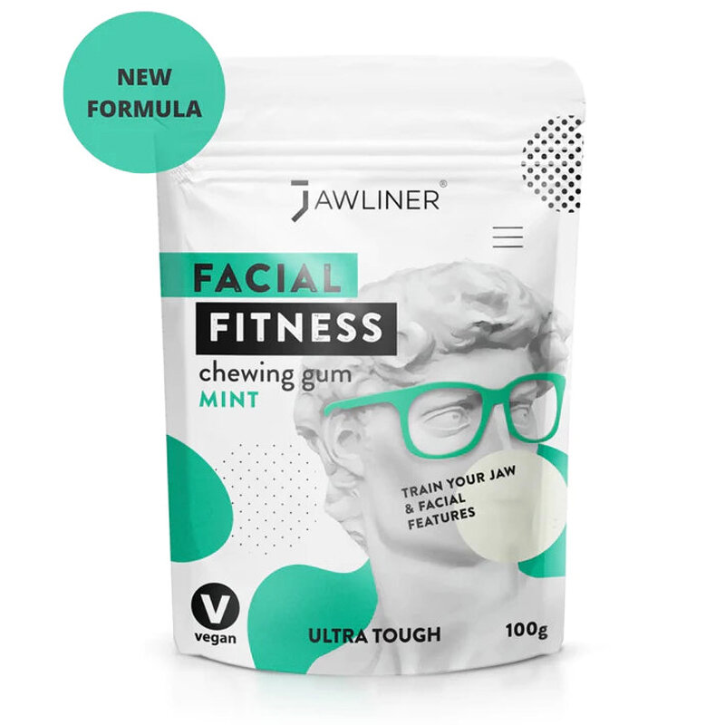 Jawliner Fitness ChewingGum Gommes à mâcher pour muscler la mâchoire de Jawliner
