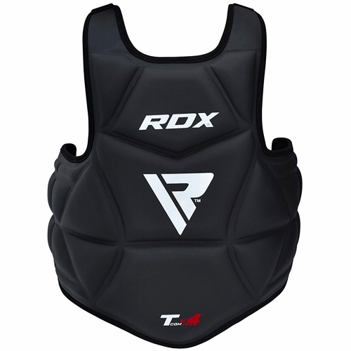 Chest Guard Molded T4 Black